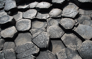 Saint Agur Herkunft vulkanischen Basaltstein Basalt