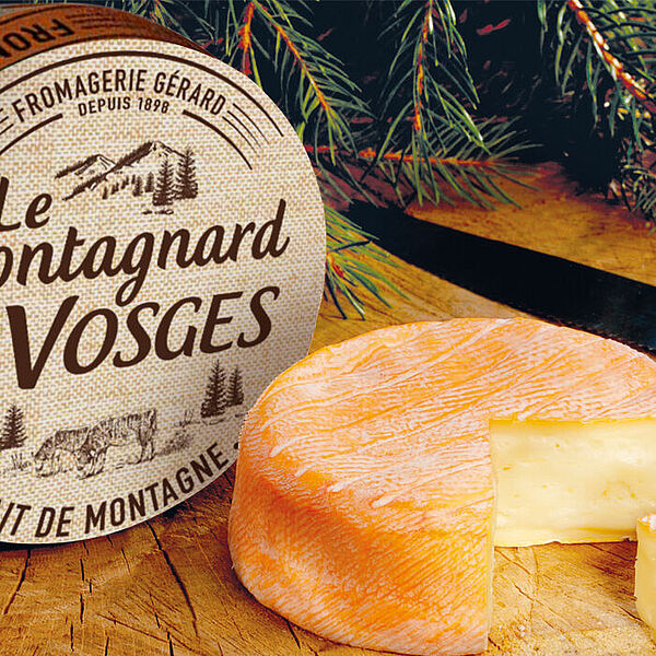 Le Montagnard Weichkäse aus den Vogesen