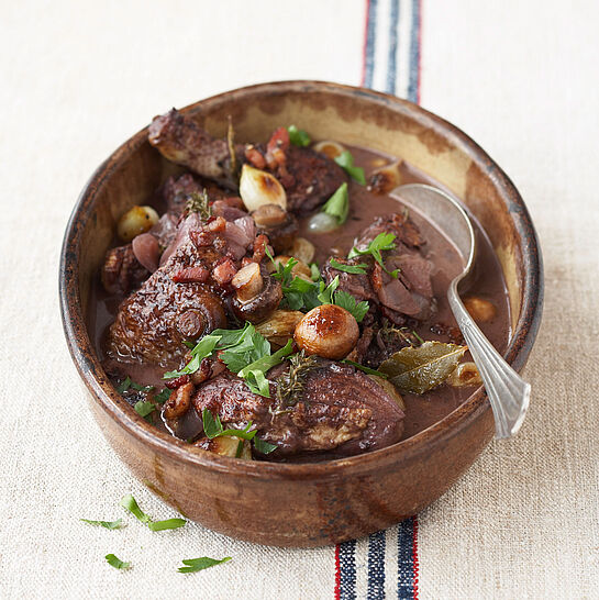 Coq au Vin - immer ein Genuss