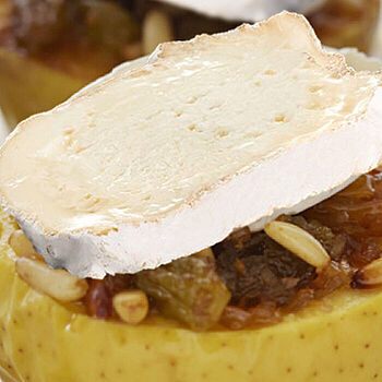 Rezept Bratapfel mit Peyrigoux Käse