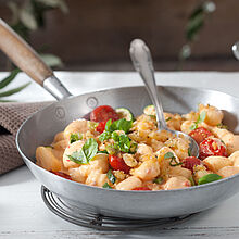 Gnocchi in cremiger Tomaten-Sauce - immer ein Genuss