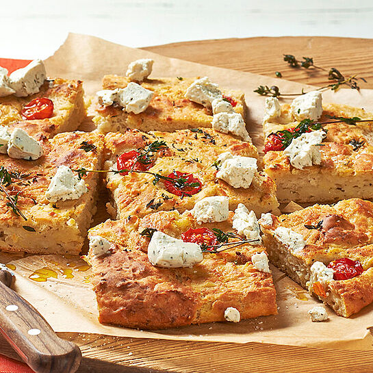 Das mediterrane Kartoffelbrot Rezept ist eine interessante Variation der italienischen Focaccia.