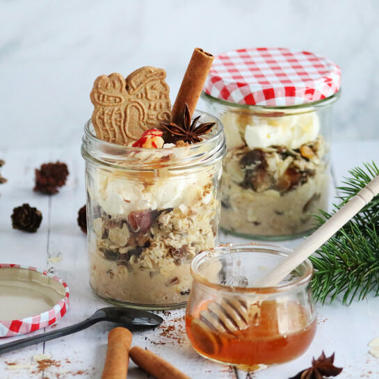 Weihnachtliches Bircher Müsli