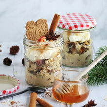 Weihnachtliches Bircher Müsli Weihnachtliches Bircher Müsli