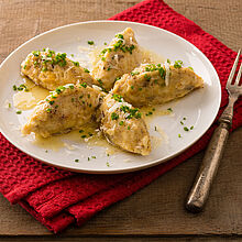 Kasnocken mit Champignons - leckere Rezeptidee