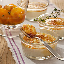 Bresso Meersalz Crème brûlée - leckere Rezeptidee