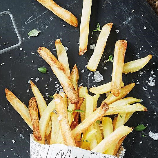 Pommes-Dip mit Saint Agur Blauschimmelkäse