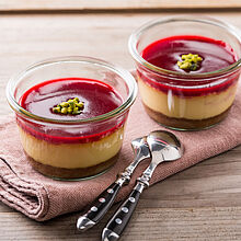 Cheesecakes mit Chavroux - tolle Rezeptidee