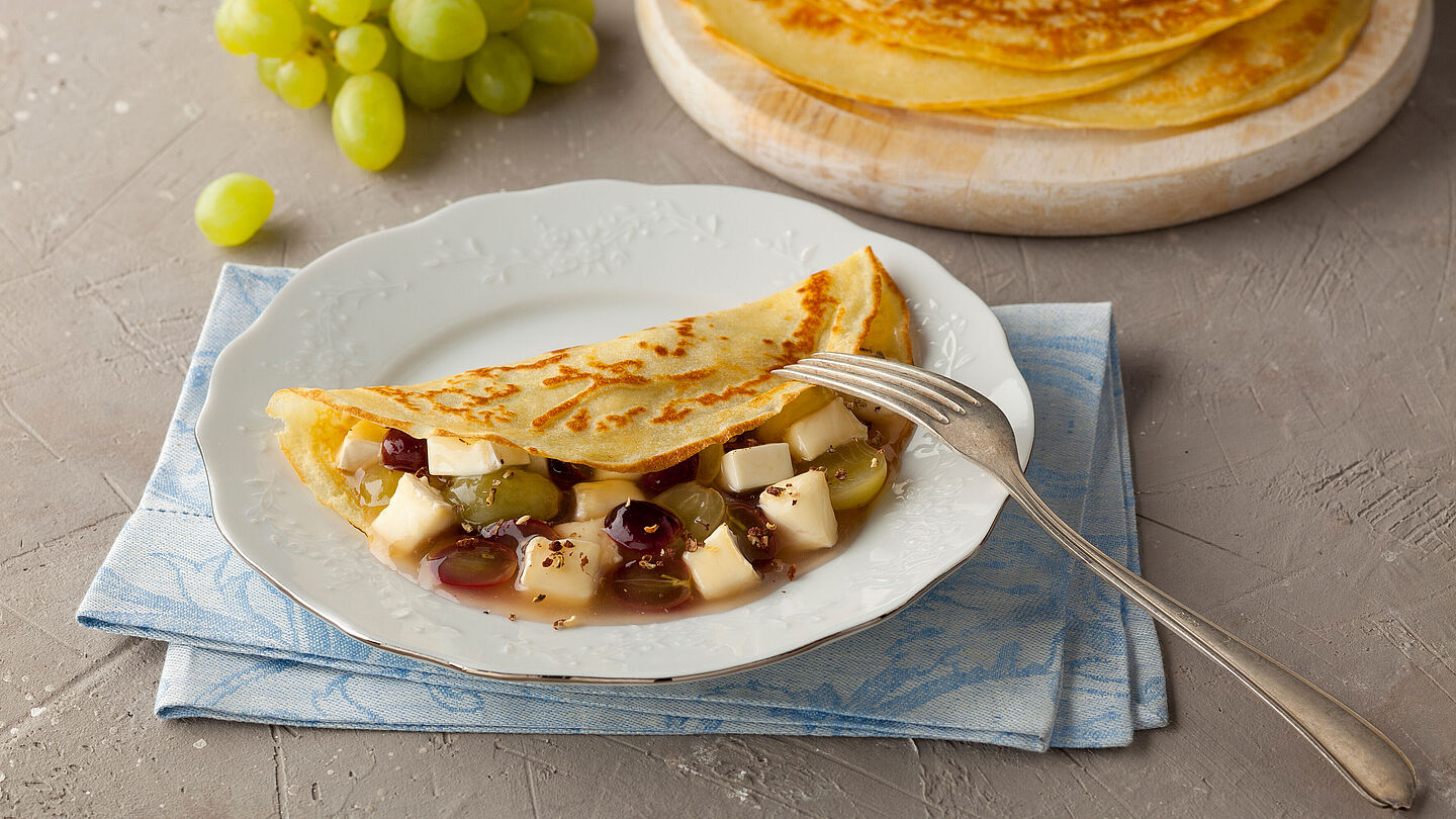 herzhaft-süße Crêpes - leckere Rezeptidee