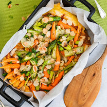 Bunte Frühlingsgemüsetarte Rezept für bunte Frühlingsgemüsetarte