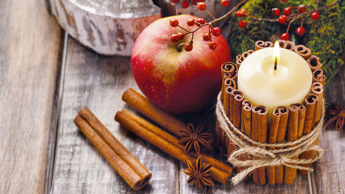 DIY Kerzen Farbenfroher Herbst Magazin