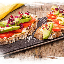 Schnelles Avocado Brot mit Brunch