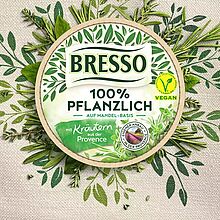 BRESSO PFLANZLICH mit Kräutern aus der Provence 100% pflanzlich auf Mandel Basis