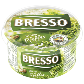 BRESSO Packshot Grüner Pfeffer