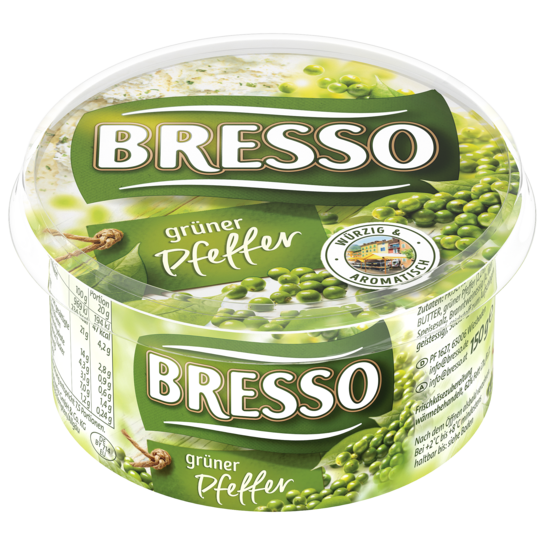 BRESSO Packshot Grüner Pfeffer
