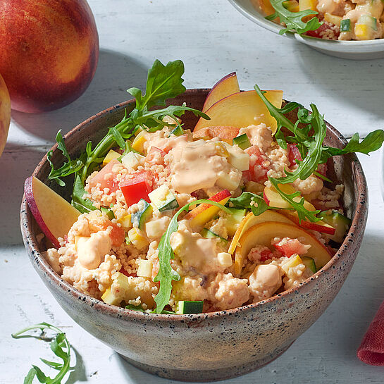 Rezept für cremigen Bulgur-Salat