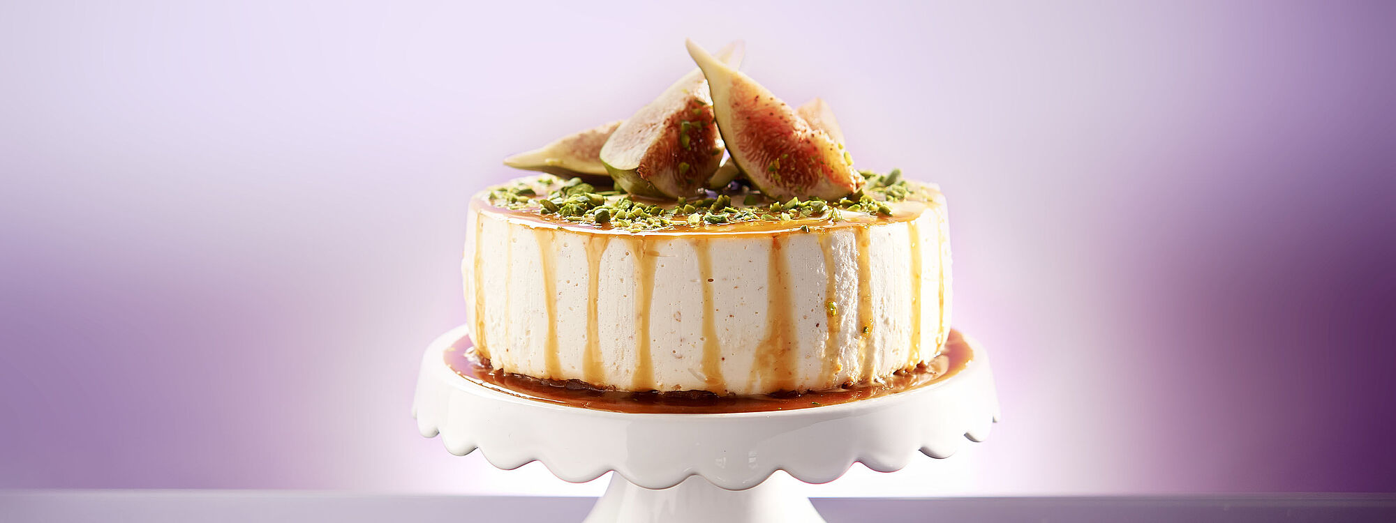 Feigentorte mit Chavroux Ziegenfrischkäse