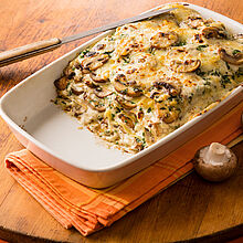 Lasagne mit Pilzen - leckere Rezeptidee