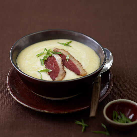 Feine Maiscremesuppe - leckere Rezeptidee