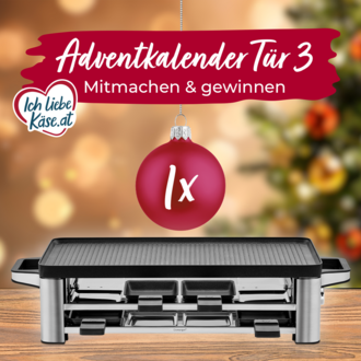 Adventkalender Tür 3 WMF Raclette