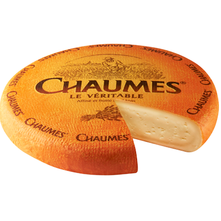 Chaumes packshot Käselaib Theke